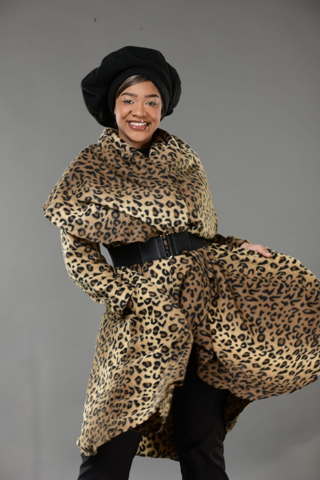 Leopard Print Coat - Etsy