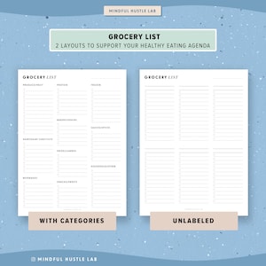 Fitness Planner Printable Bundle, Weight Loss Tracker Printable, Health Journal, Workout Log, PDF, Letter Size, A5, Half Size, A4 image 8