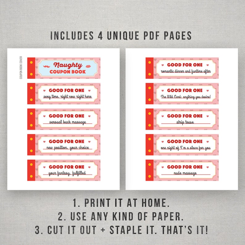 It's just a picture of Impeccable Printable Naughty Coupons It is a picture of Impeccable Printable Naughty Coupons