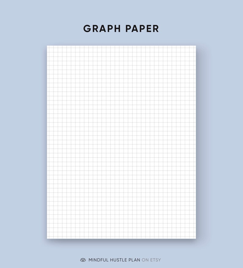 Op de afbeelding: Een blanco wit grafiekpapier met een rasterpatroon. Het papier is perfect voor het maken van aantekeningen, tekenen of plannen.