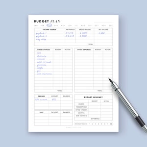 printable budget planning, monthly budget plan, finance planner