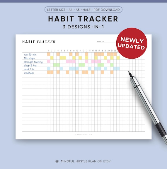 7 Planners That Include A Weekly Habit Tracker – All About Planners