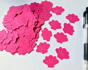 Shell Confetti for parties, fun Table Scatter for mermaid party