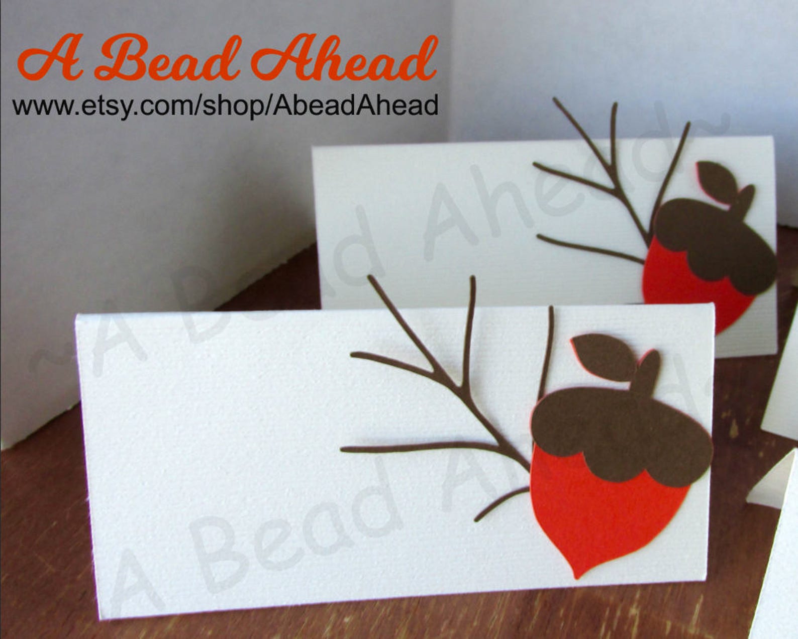 Fun Personalized Name Place Cards for Thanksgiving Dinner Etsy