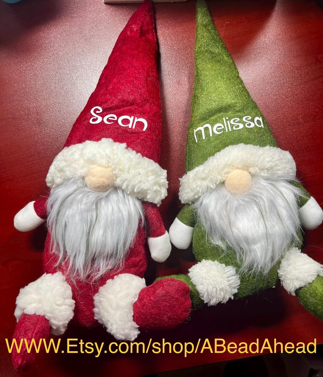 Personalized Christmas Gnome, Scandinavian Santa, Plush Doll Decoration ...