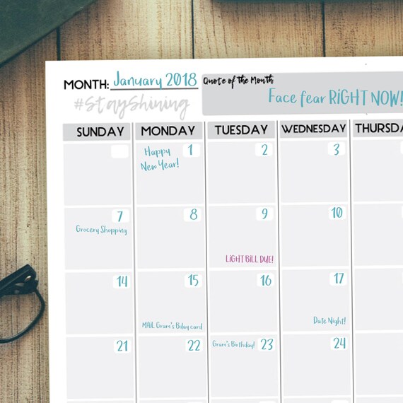 monthly bill tracker blank blank bill