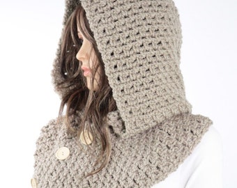 granny hooded cowl
