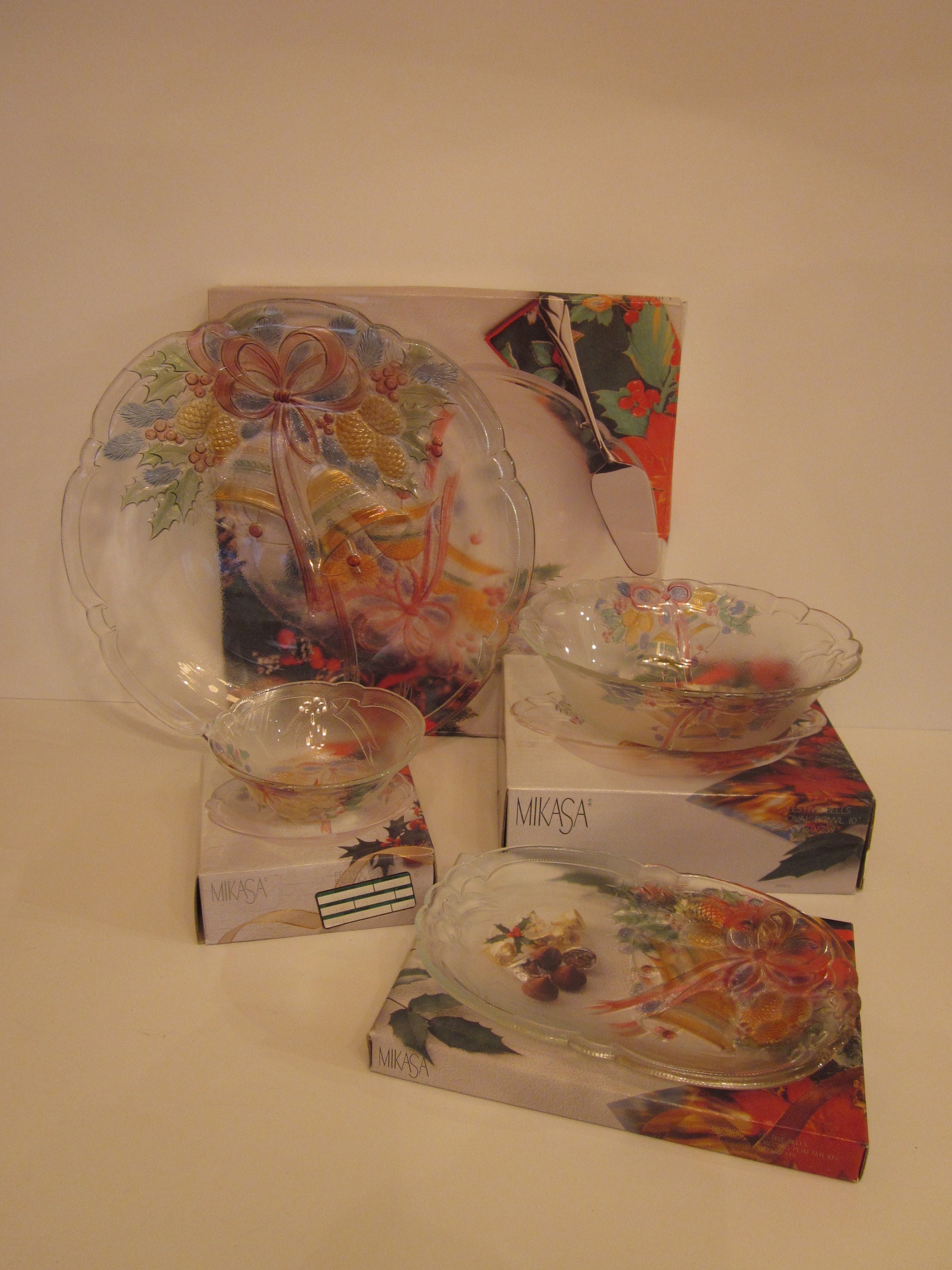 MIKASA CHRISTMAS Serving Pieces Etsy