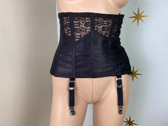 Vintage Fredericks of Hollywood girdle waist shape