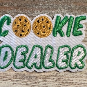 Cookie Themed Iron On Patches