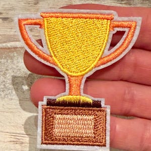 Trophy & Medal Iron On Patches