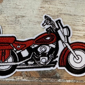 Motorcycle Iron On Patch