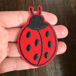 Ladybug Iron On Patch