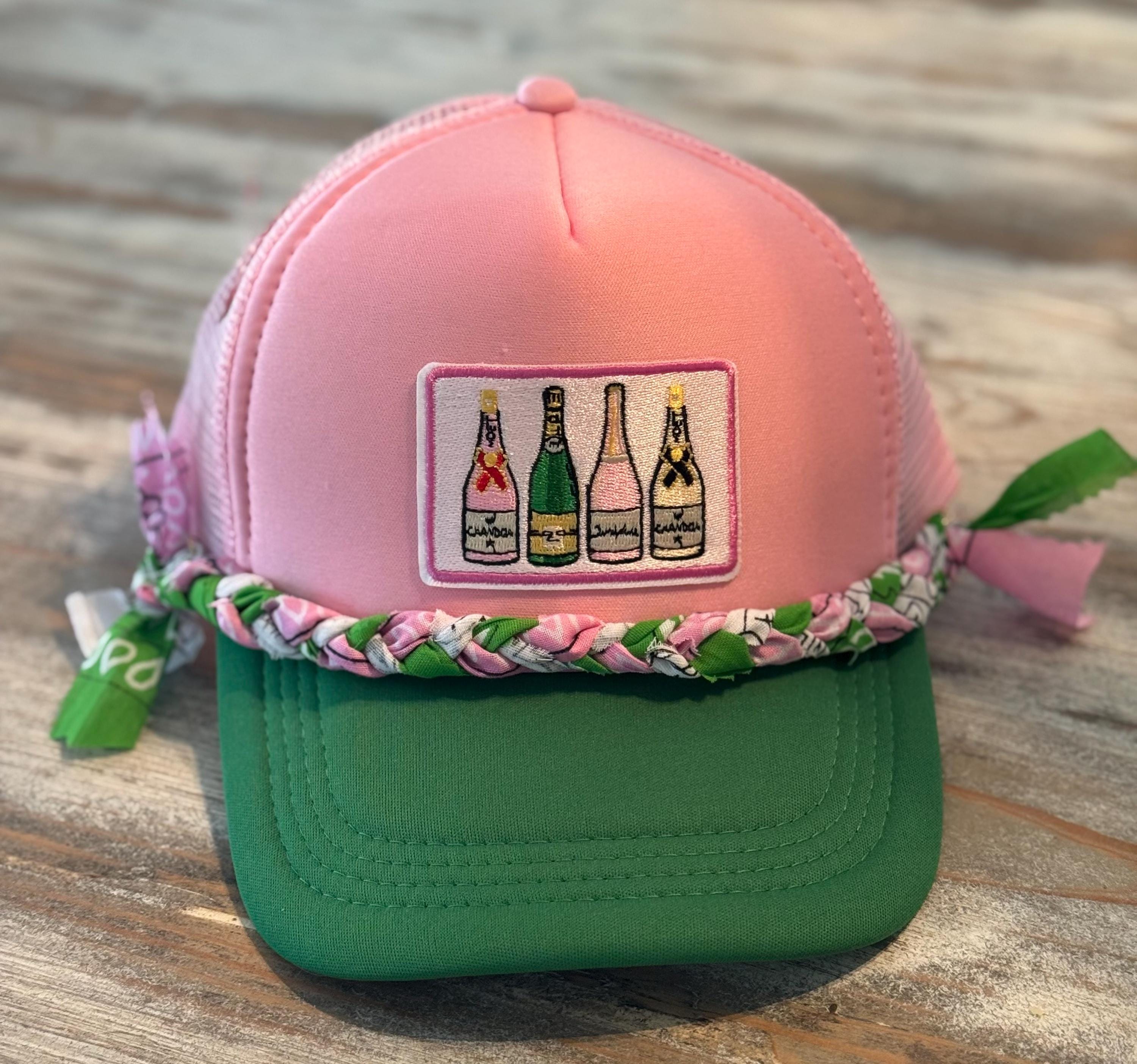 Champagne Dreams Trucker Hat - Etsy display picture 3