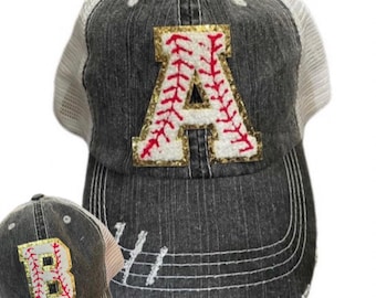 Custom Baseball Number Hats