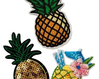 Pineapple Iron On Patches