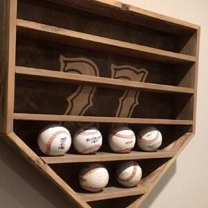 BASEBALL Display Rack No Ring Pegs image 6