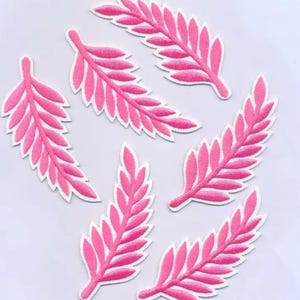 Feather Iron On Patches