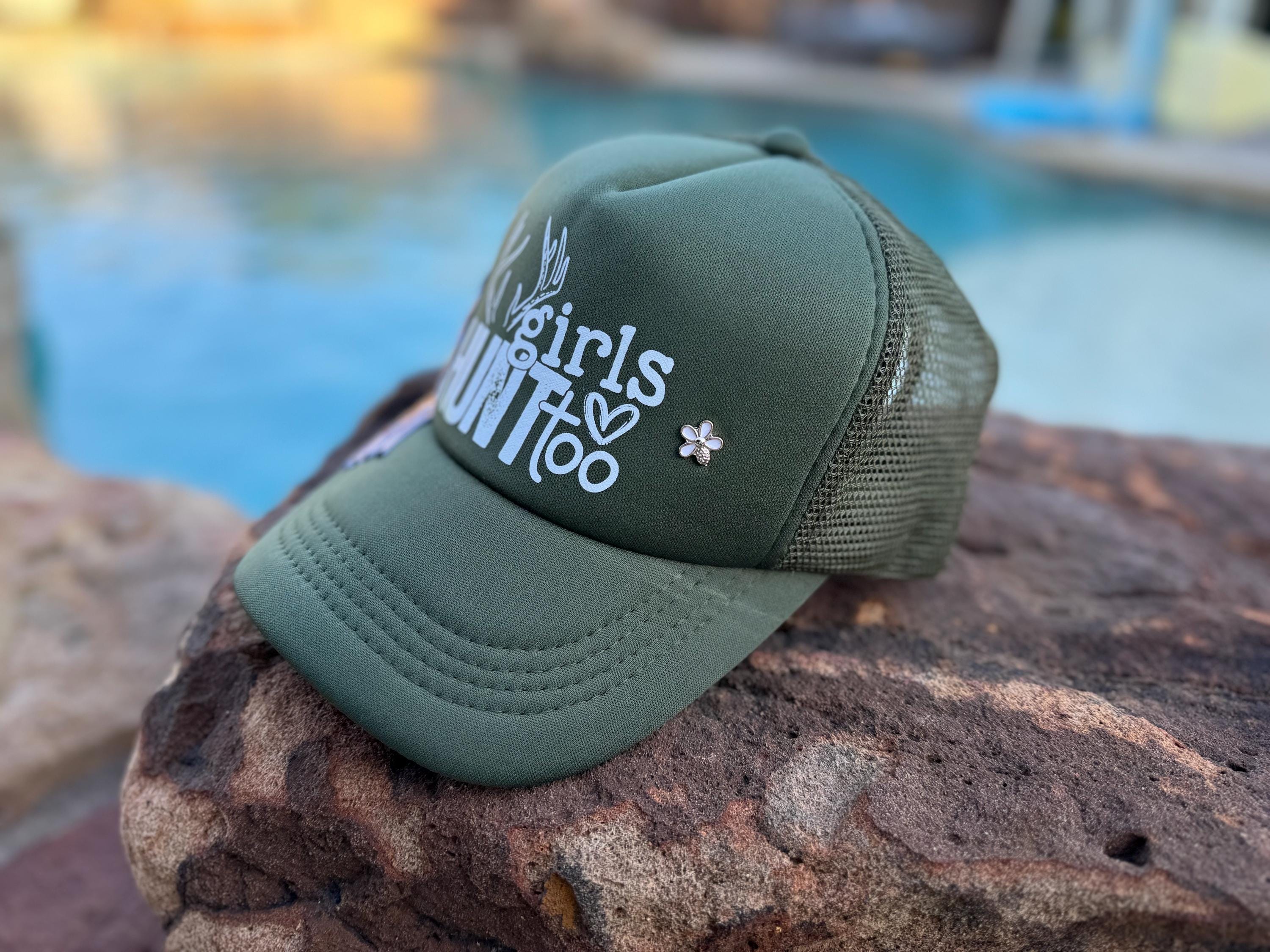 Girls Hunt Too Trucker Hats - Etsy display picture 1