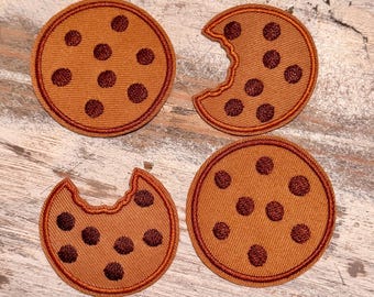 Cookie Iron On Patches (Set of 2)