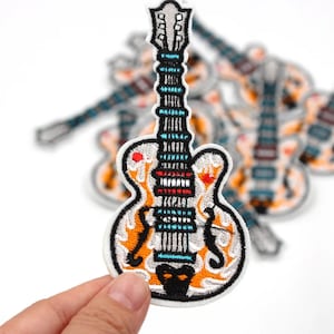 Guitar Iron On Patch