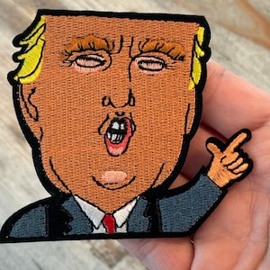 Political Voting Iron On Patches