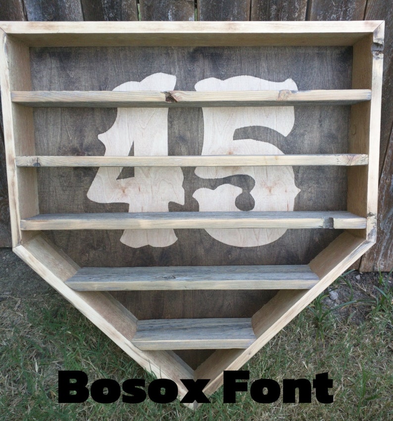 BASEBALL Display Rack No Ring Pegs image 8