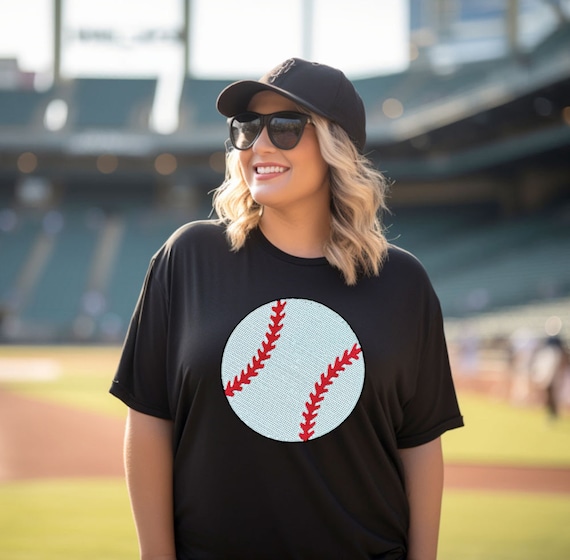 Sequin Baseball Tees (various Options) - Etsy