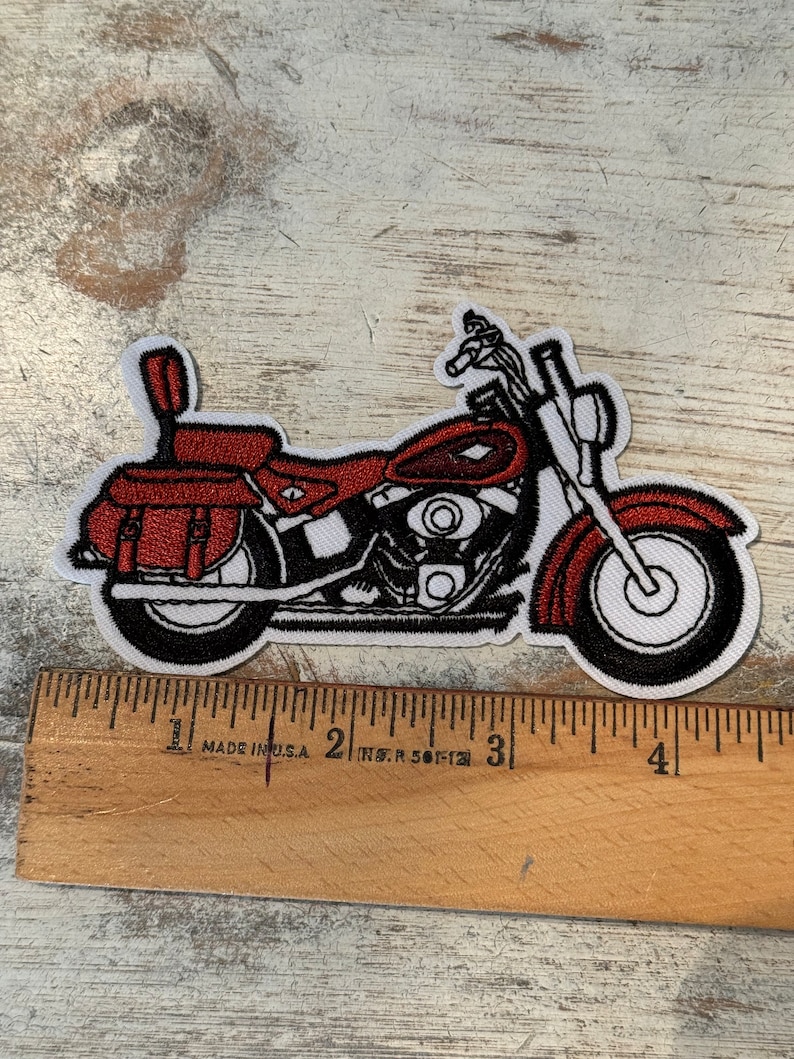 I Love Motorcycles Patch main image 0