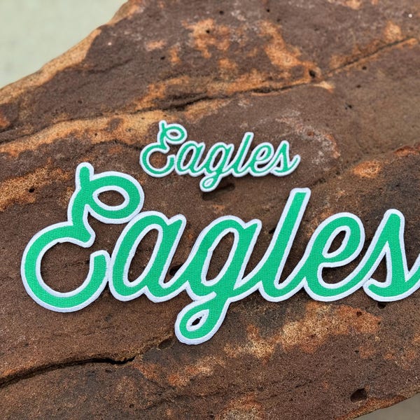 Eagles Iron On Patches