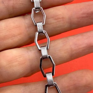 Hexagonal Link Chain - Etsy