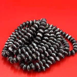 CZP0066&gt;&gt;30 Czech glass rondelle beads, 9x6mm czech glass rondelle beads, qty30