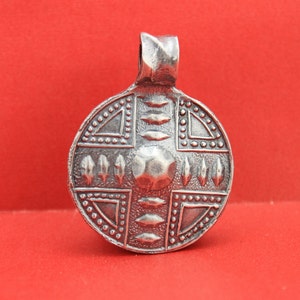 0245&gt;&gt;MADE IN EUROPE zamak pendant, round pendant, large zamak pendant (F2757S)Qty1