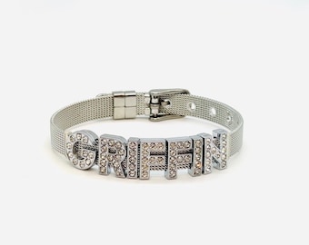 Personalized Name Bracelets Name Gifts Custom Name Bracelets Personalized Charm Bracelets Gifts for Her Custom Name Jewelry Mothers Day Gift