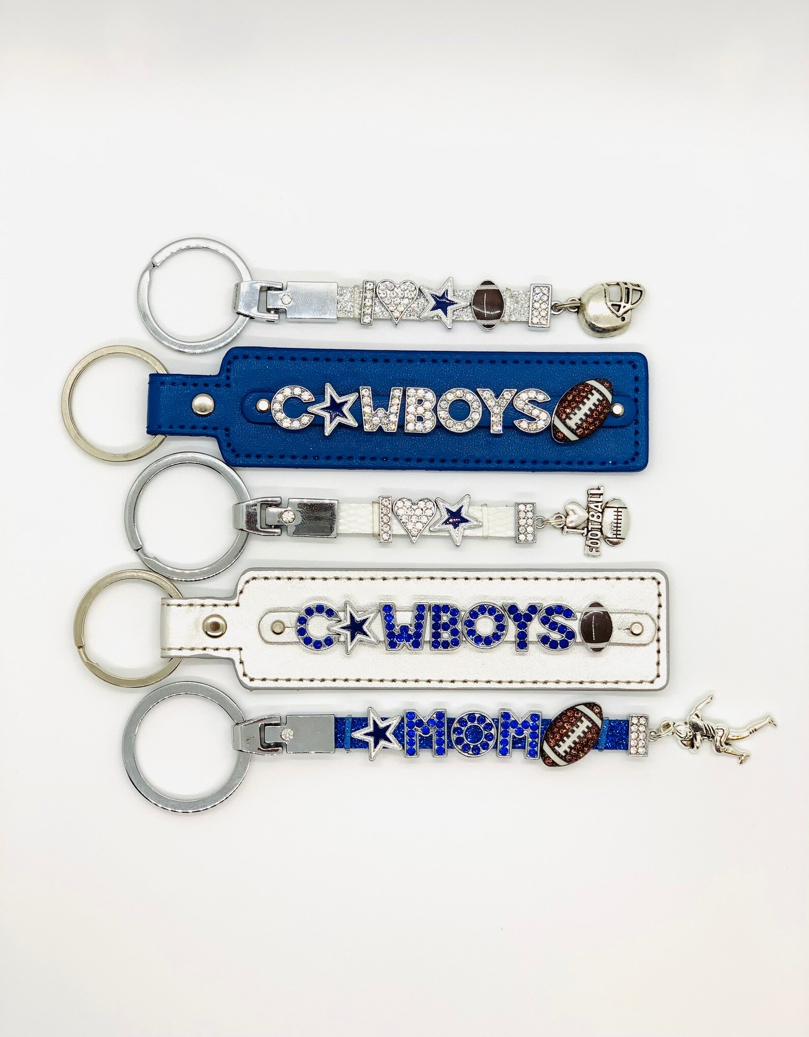 Dallas Cowboys Keychains Dallas Cowboys Gifts Cowboys Football Etsy