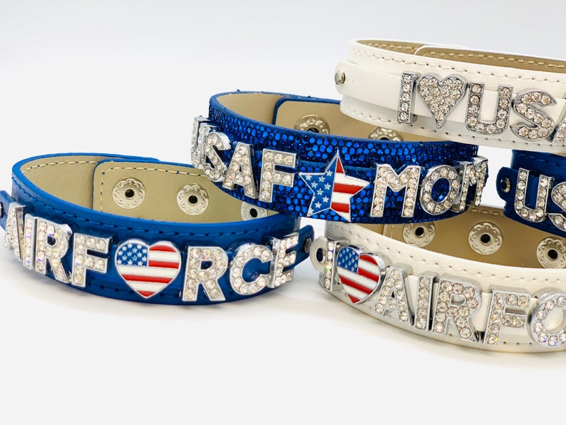 Air Force Bracelet Air Force Jewelry USAF Air Force Mom
