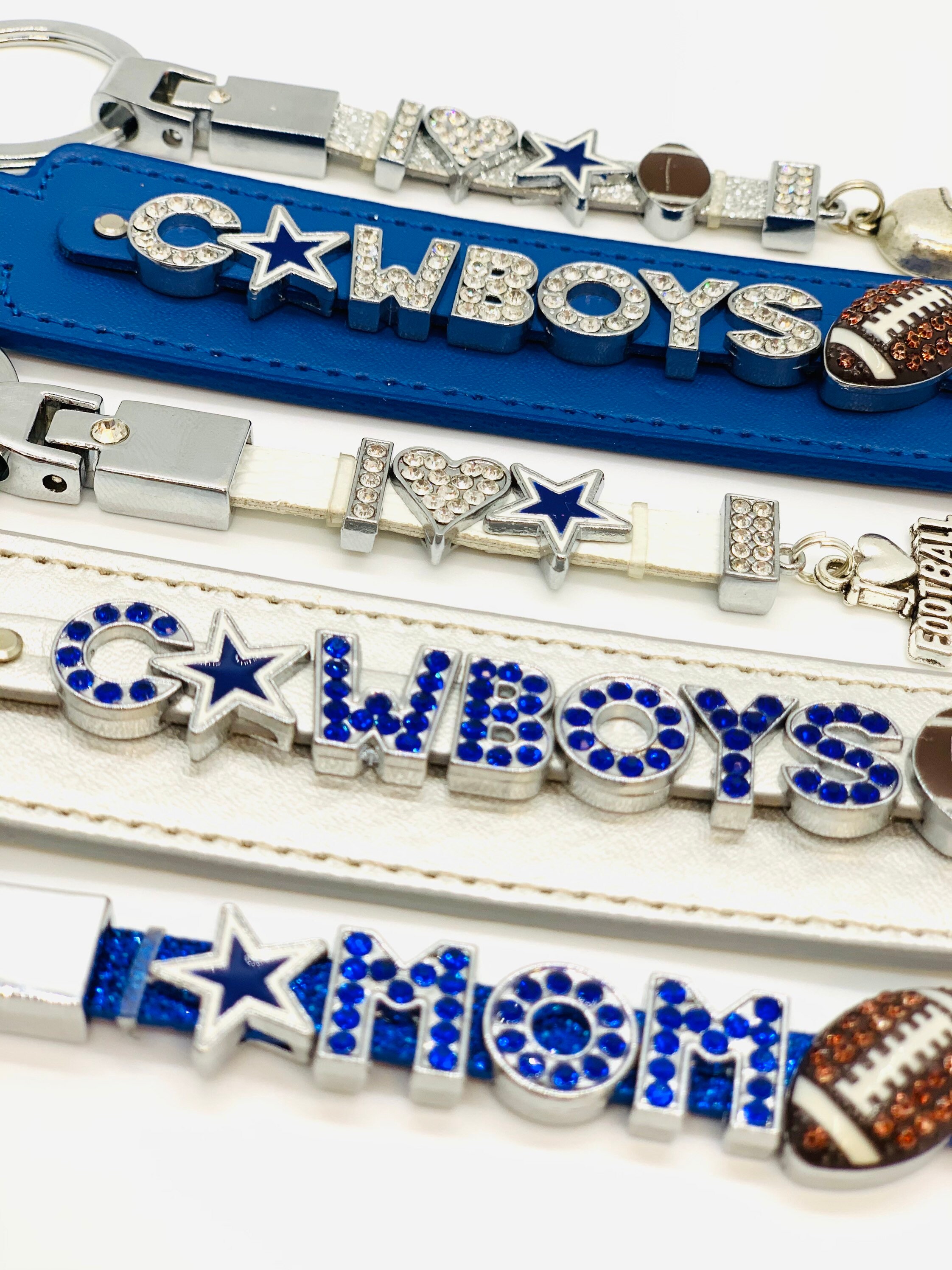 Dallas Cowboys Keychains Dallas Cowboys Gifts Cowboys Football Etsy