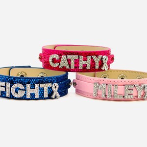 Awareness Ribbon Bracelet Awareness Jewelry Survivor Bracelet Cancer Survivor Gift Breast Cancer Ribbon Bracelet Silver Ribbon Bracelet
