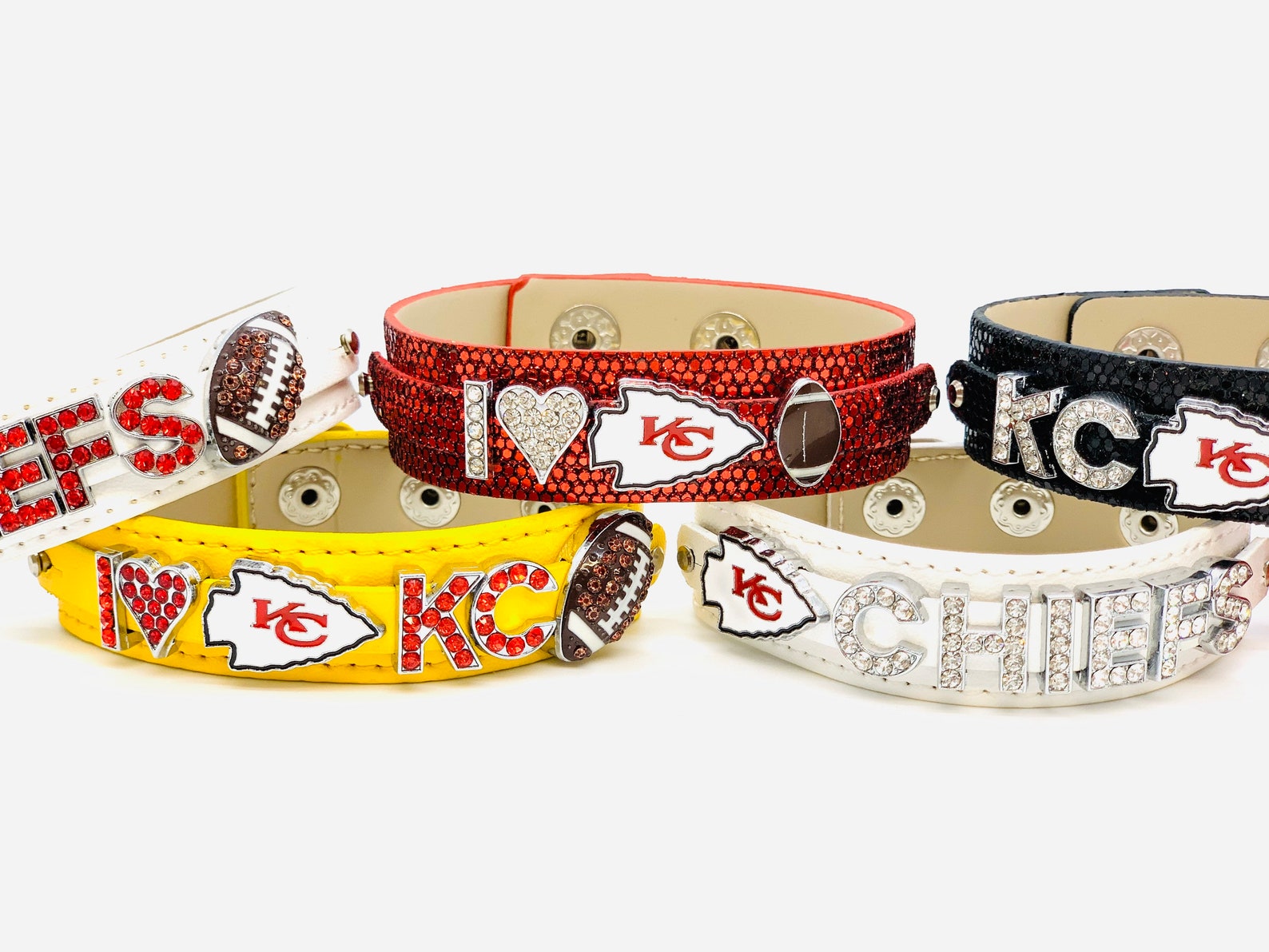 Kansas City Chiefs Bracelets Kansas City Chiefs Gifts NFL Etsy