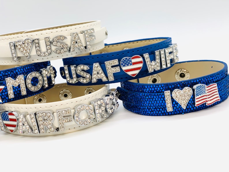 Air Force Bracelet Air Force Jewelry USAF Air Force Mom