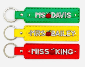 Personalized Teacher Gift Gifts for Teachers Personalized Gift Teacher Appreciation Teacher Lanyard Unique Teacher Gift School Gifts