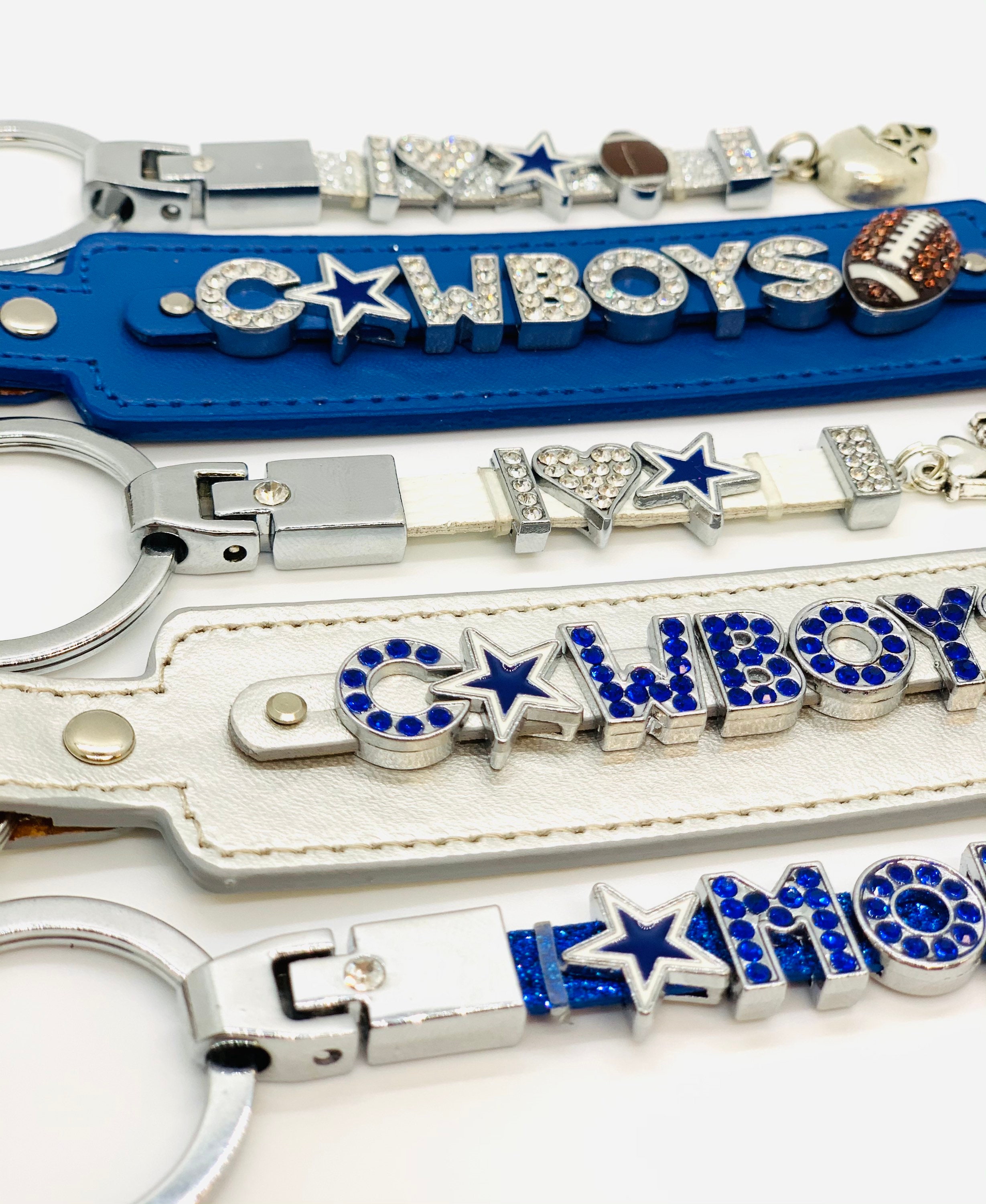 Dallas Cowboys Keychains Dallas Cowboys Gifts Cowboys Football Etsy