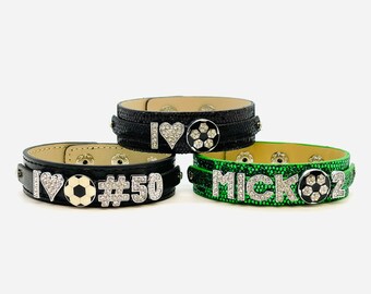 Soccer Ball Mom Bracelet Soccer Ball Mom Soccer Ball Accessoires Personnalisé Bracelet Soccer Ball Charm Bracelet Cadeau Pour Soccer Ball Moms