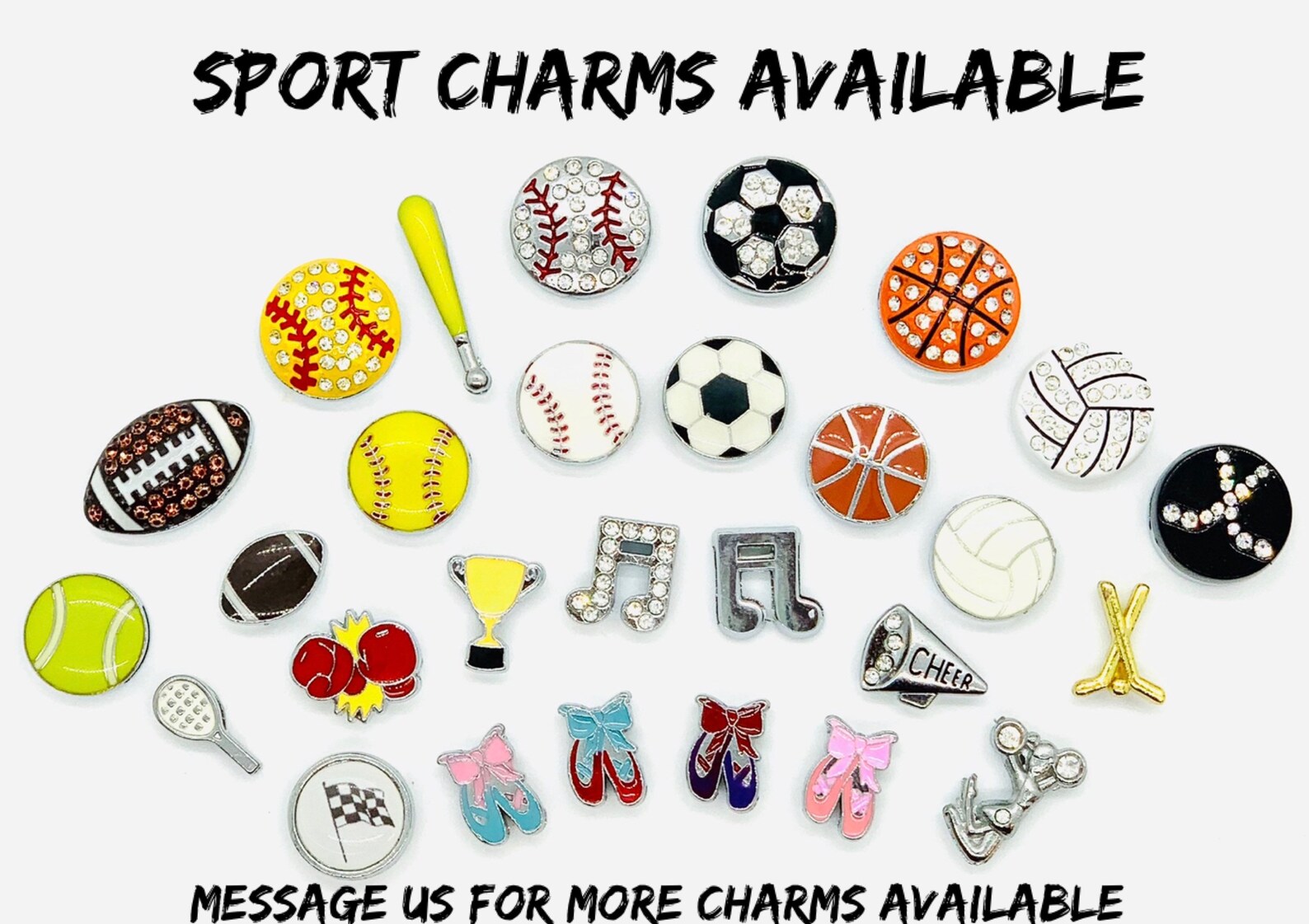 Sport Charm Bracelets Sports Jewelry Team Gifts Gifts for her Etsy