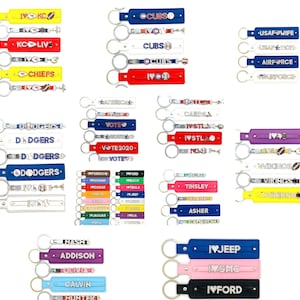 Personalized Keyring Bag Tags Custom Name Keychain Personalized ...