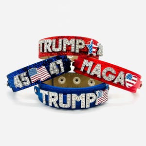 Trump Bracelets, 2024 Election, Personalized Trump Vance Bracelet, Maga Bracelet, Vote Trump Bracelet, 47th President, Trump Support, USA