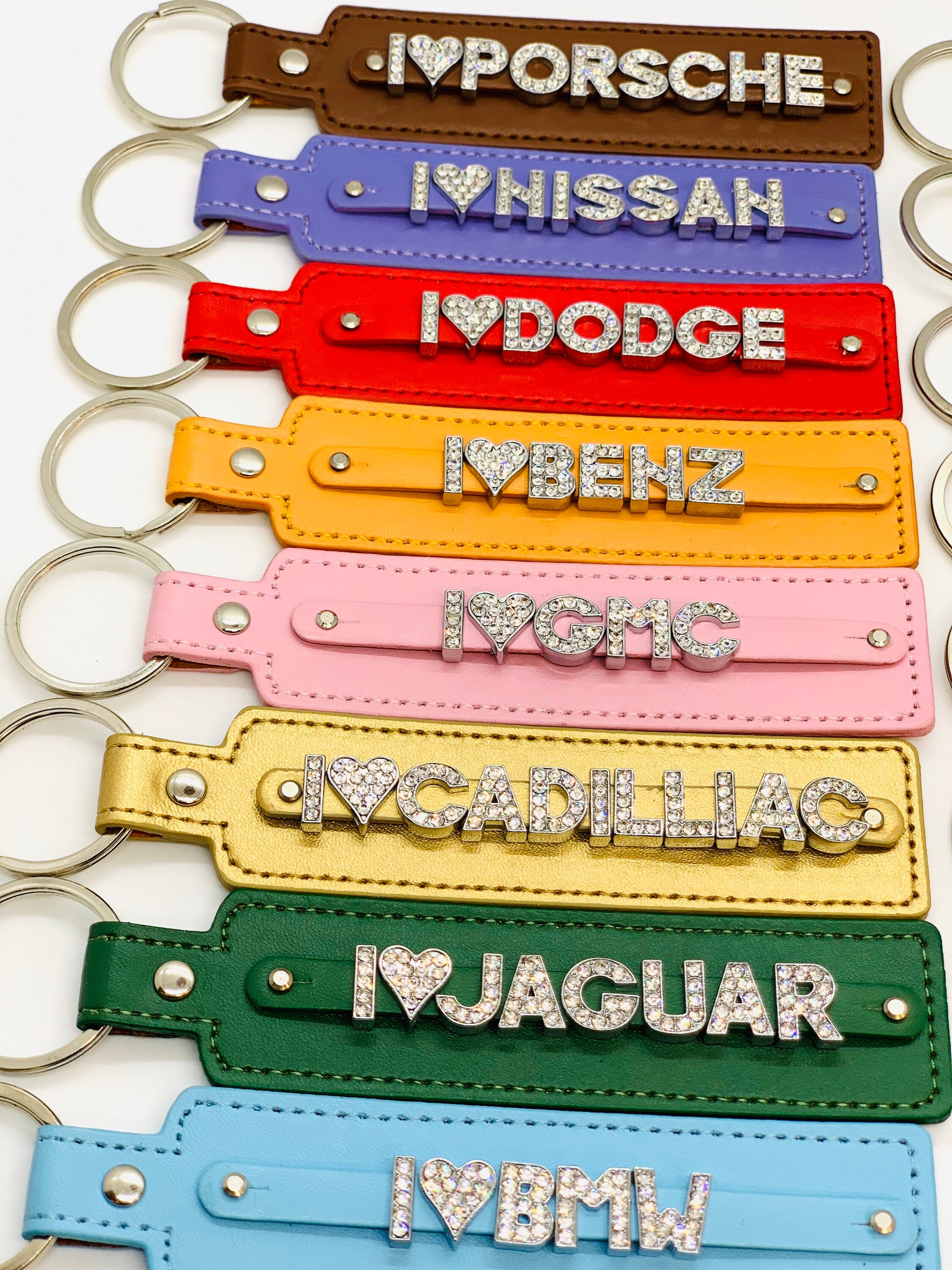 Car Keychains Key Accessories Car Key Lanyard New Car Gift New Etsy