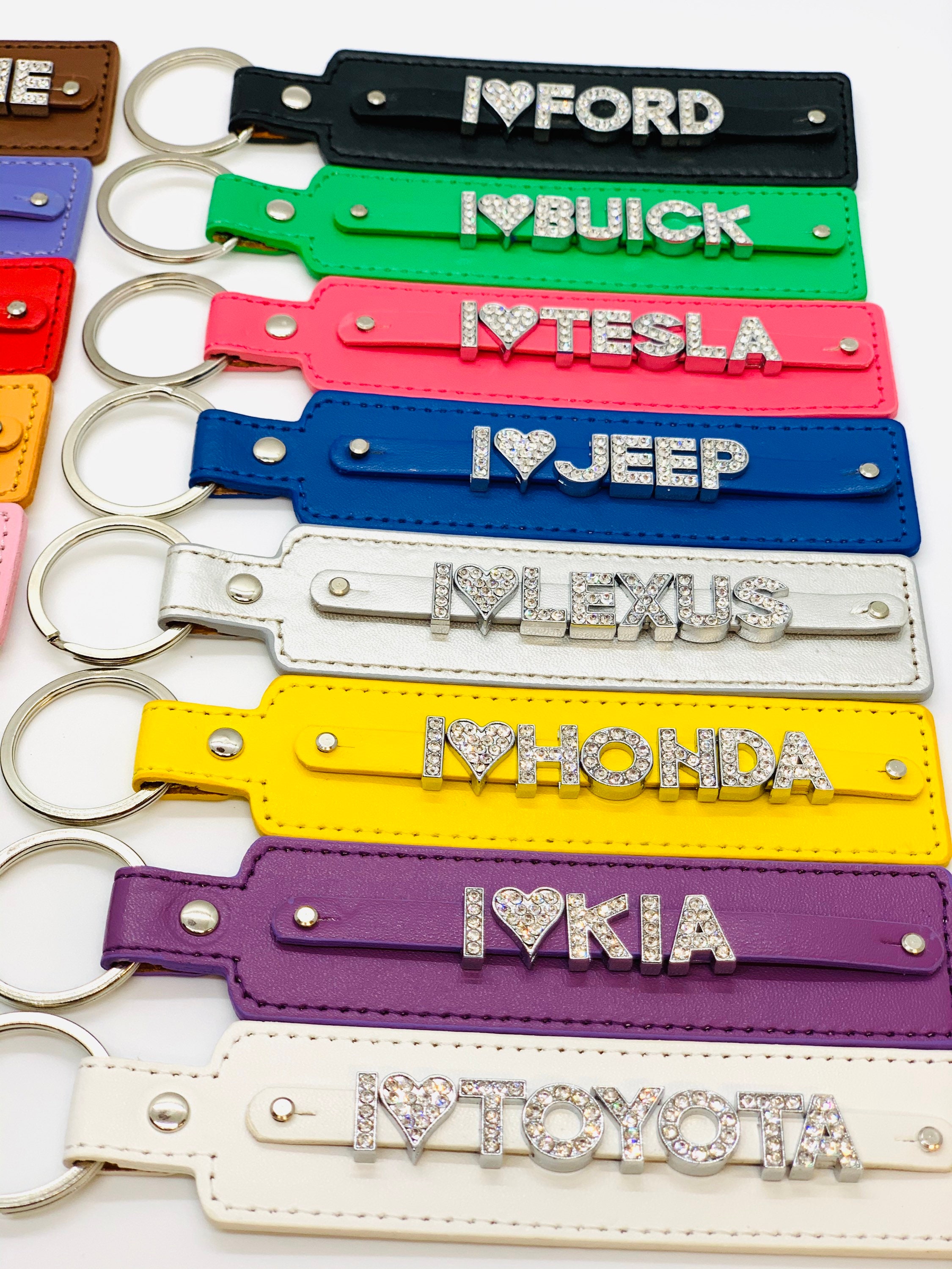 Car Keychains Key Accessories Car Key Lanyard New Car Gift New Etsy
