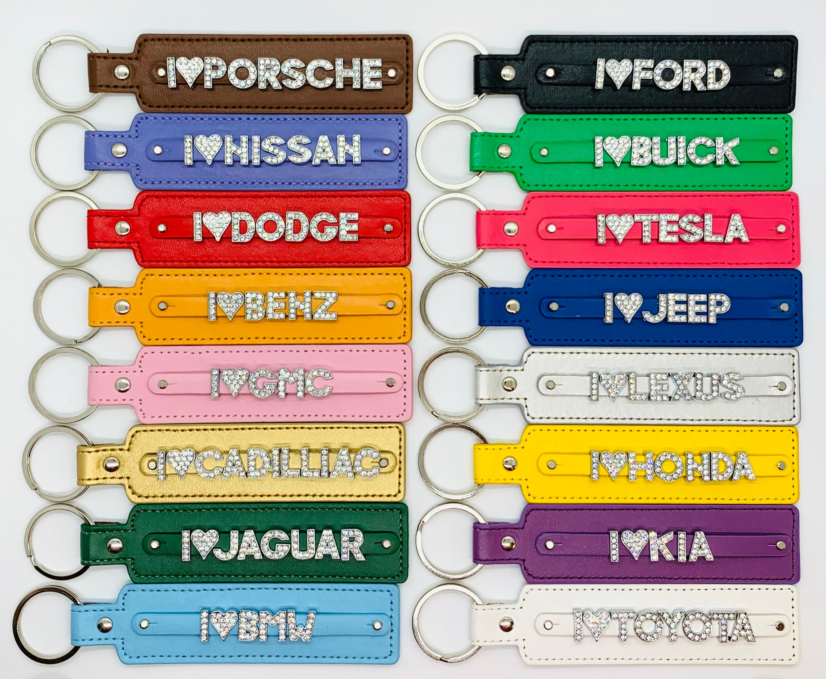 Car Keychains Key Accessories Car Key Lanyard New Car Gift New Etsy