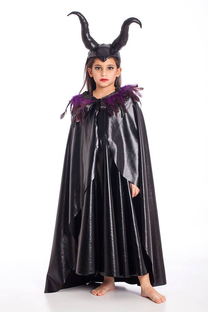 Maleficent Costume Halloween Costumes Kids Costumes Girls Etsy Australia